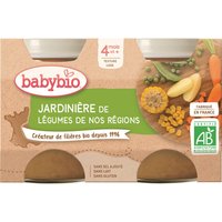 DocMorris Réduction de 22 % sur les petits pots Jardinière de légumes Babybio 130g