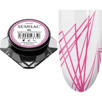 Semilac Spider Gum Gel Nail Decoration No. 05 Neon Pink 5g