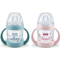 Nuk Nature Sense Beach Time Bouteille de silicone Pp Training 150 ml
