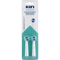 Kin Remplacement de la brosse à dents électrique Nettoyage total 2 U