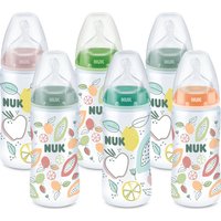 Nuk Voyage premier choix bouteille tétine en silicone silicone grand goulot taille 1 trou m 300ml