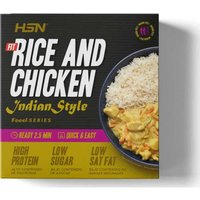 HSN Plato Preparado Estilo Fit Arroz con Pollo en Salsa Al Curry Estilo Hindú 420g