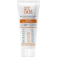 Bioearth Crème Visage Br Spf50+ Reishi &Green Tea 50 Ml Antipollution