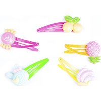 Inca Clips With Fruit Decorations 4.5cm 5uts