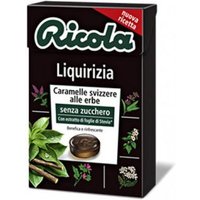 Ricola Swiss Regaliz Caramelo Hierbas Sin Azúcar Bio 50g