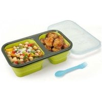 Jata Porta Alimentos De Silicona Plegable Doble *