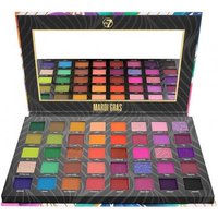 W7 Mardi Gras Paleta de Sombras y Pigmentos Prensados 36g