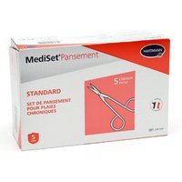 Mediset Pansement Standard Set De Pansement Pour Plaies Chroniques