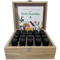 Voshuiles Bienfaits Coffret Huiles Essentielles Bio 20x10 ml
