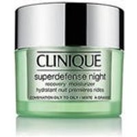 Clinique Superdefense Crème Hydratante de Nuit Récupération 3/4 Crème 50ml