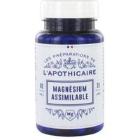 Les Préparations de l'Apothicaire Magnésium Assimilable 60 gélules