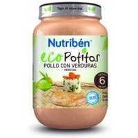 Nutribén™ Eco Eco Eco Eco Potitos™ Poulet avec légumes sélectionnés 200g
