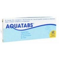 Sovedis Aquatabs Purification De L'Eau 60 Comprimés