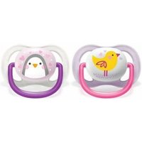 Philips Avent Ultra Air Sucettes 0-6m Mixte Animals 2 Unités