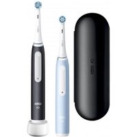 Oral-B Io3 Duo Matt Ice Brosse Dents Électrique Bleu Noir 2uts