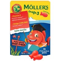 Möller's Omega-3 P'tits Poissons 36 Gommes