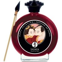 Peinture corporelle Shunga Fraises et Champagne