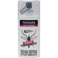 Manouka Spray AntiMoustiques Vêtements Tissus Toutes Zones 75 ml