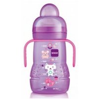 MAM Biberon de Transition Rose 220ml