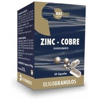 Waydiet Natural Products Oligogranules zinc-cuivre 50Caps