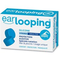 Earlooping Protección Auditiva Natación Adulto 6uds