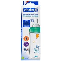 Dodie Biberon Evolution+ 2Ème Âge Vert Décoré 330ml