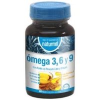 Naturmil Omega 3,6 & 9 Huile de poisson, lin & Onagre 60 Perle