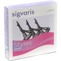 Sigvaris 2 Styles Patterns Pantimedia Cuadros Negro Talla SL 1ud