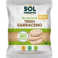 Solnatural Mini Galettes Sarrasin Sans Gluten Bio 45g