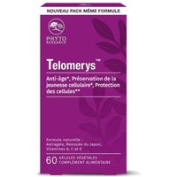 PhytoResearch Telomerys Anti-Âge 60 Gélules Végétales