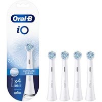 Oral-B Brosse à Dents Rechange iO Ultimate Clean Blanc 4uts