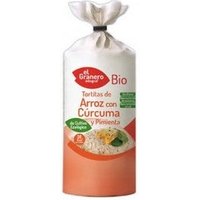El Granero Tortitas Arroz Curcuma Pimienta Bio 115g *