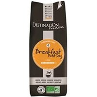 Destination Café moulu pour petit-déjeuner biologique 250g