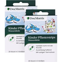 20% Rabatt auf DocMorris Kinder Pflasterstrips Duo 2X20 St bei medpexde