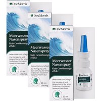 medpexde Aktion 13% Rabatt auf DocMorris Meerwasser Nasenspray Trio 3x20 ml