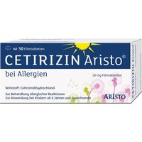 medpexde Aktion 16% Rabatt auf Cetirizin aristo 50 Stück