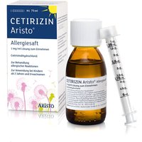 medpexde 12% Rabatt auf Cetirizin Aristo Allergiesaft 75 ml