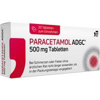 medpexde 13% Rabatt auf Paracetamol ADGC 500 mg Tabletten 20 Stück