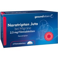 12% Rabatt auf Naratriptan Juta 25 mg Filmtabletten bei medpexde