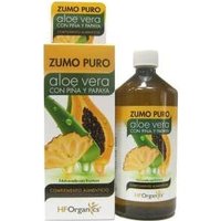 HFOrganics Zumo Puro Aloe Vera con Piña Papaya 1000 ml | Natural Doctor