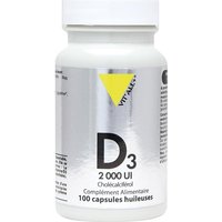 Vit'All+ Vitaminas D3 2000UI Cholécalciférol 50mcg 100 caps | Natural Doctor