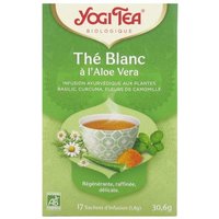 Yogi Tea Thé Blanc Aloe Vera 17 uds | Natural Doctor