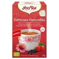 Yogi Tea Infusión Ayurvédica Defensas Naturales Orgánica 17 bolsas de 2 g | Natural Doctor