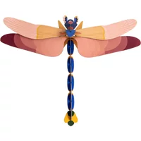 Giant Dragonfly Wall Decoration