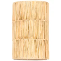 Raffia Wall Lamp