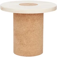 Sintra Side Table, Cork Base