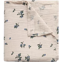 Blueberry Cotton Muslin Swaddling Cloth