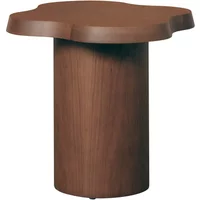 Walnut Wood Finish Side Table