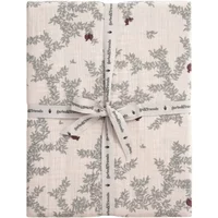 Pomegranate Cotton Muslin Fitted Sheet
