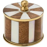 Woody Circus small striped box
